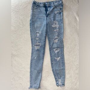 American Eagle Ripped Skinny Jeans